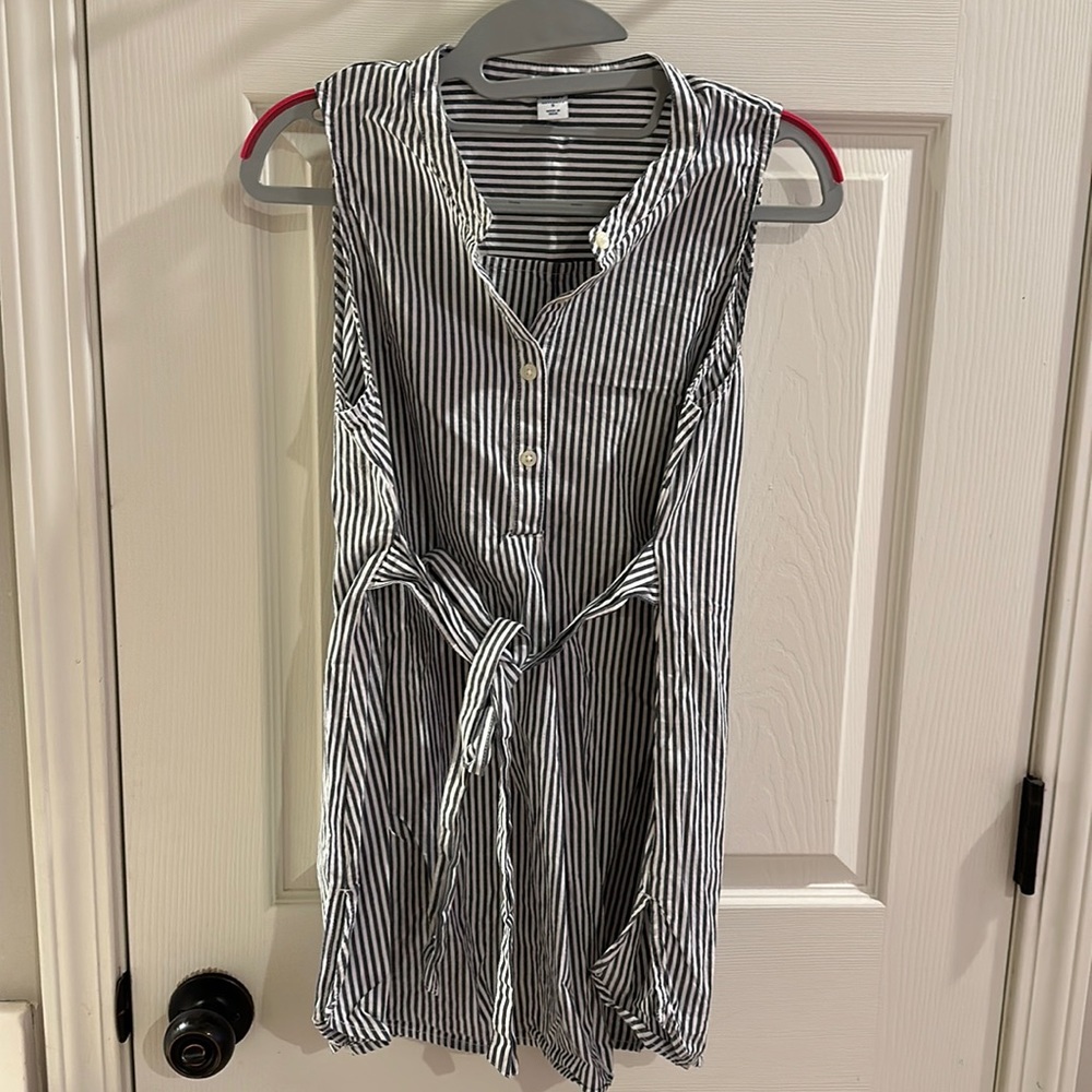 Old Navy Striped Maternity Shirt, Size S, NWOT